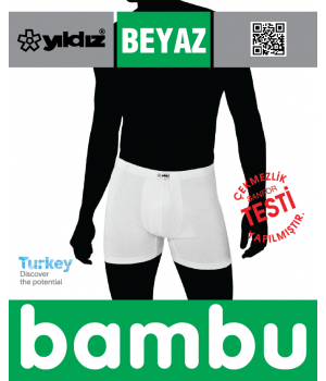 YILDIZ 320 BAMBU LYCRA BOXER