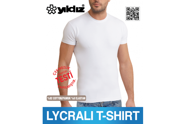 YILDIZ 90 LYCRALI TSHIRT